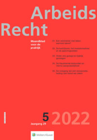 ArbeidsRecht 2022 (29) 5, omslag