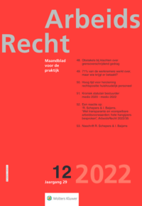 ArbeidsRecht 2022 (29) 12, omslag